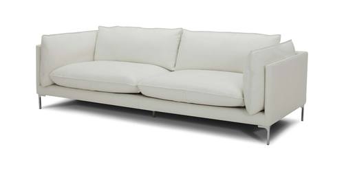 Divani Casa Harvest - Modern White Full Leather Sofa by VIG Furniture