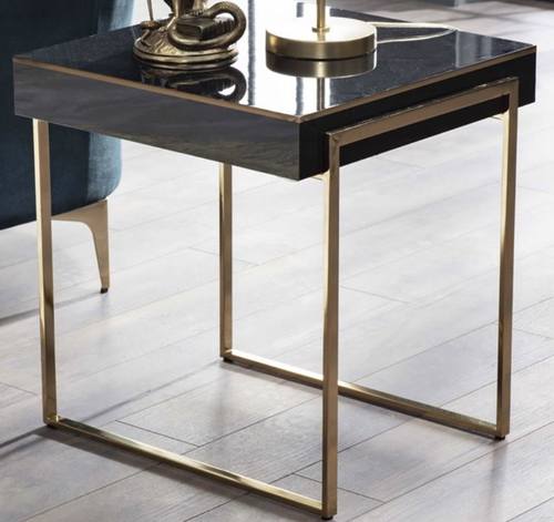 Carlino Side Table (HG Black) by Bellona