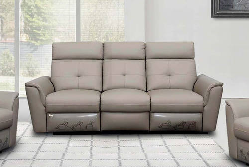 8501 Leather Sofa w/2 Recliners by ESF