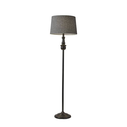 Charles Black Floor Lamp by Adesso Furniture
