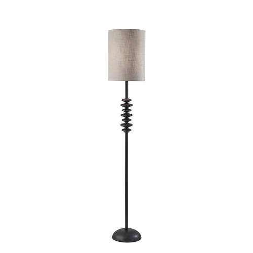 Beatrice Floor Lamp Black by Adesso Furniture