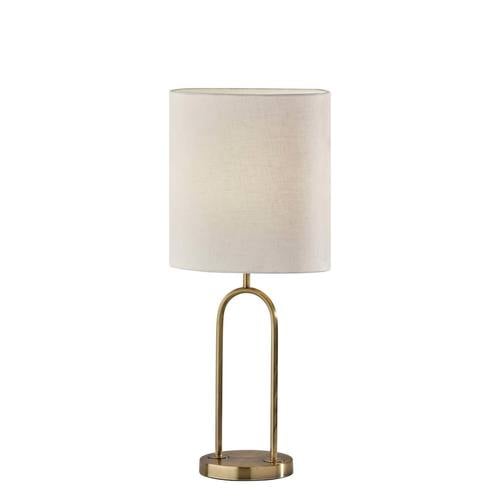 Joey Table Lamp Antique Brass by Adesso Furniture