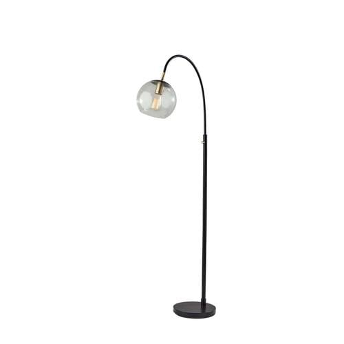 Edie Floor Lamp Dark Bronze w/Brass by Adesso Furniture