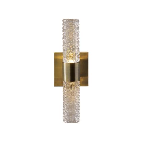 Harriet Antique Brass Led Wall Lamp by Adesso Furniture