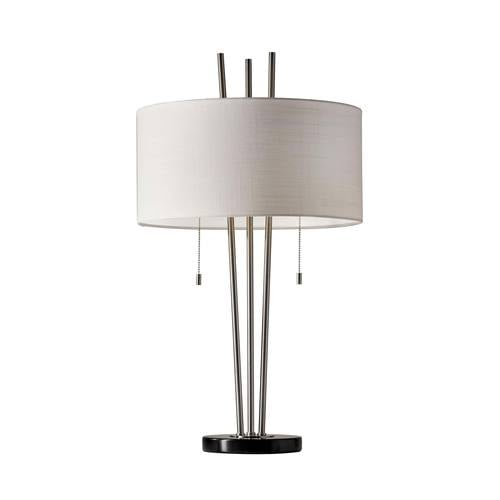 Anderson Table Lamp (Brushed Steel) by Adesso Furniture