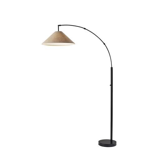 Braxton Dark Bronze Arc Lamp by Adesso Furniture