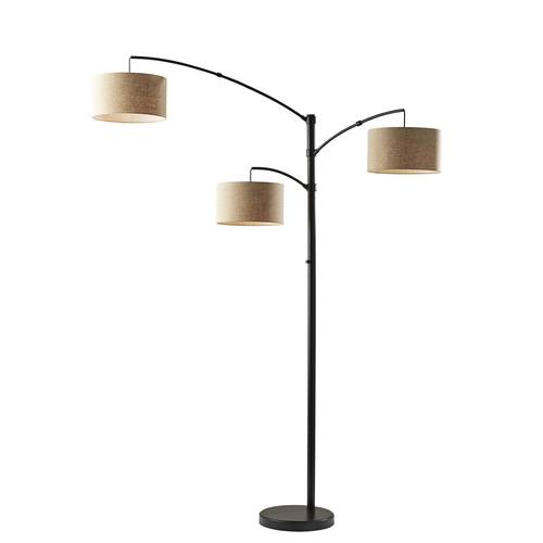 Cabo Dark Bronze Arc Lamp by Adesso Furniture
