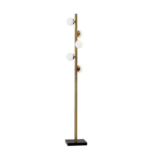 Doppler LED Tree Lamp (Antique Brass) by Adesso Furniture