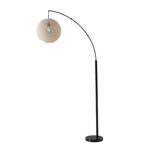 Havana Arc Lamp (Natural/Bronze) by Adesso Furniture