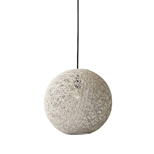 Havana Extra Large Pendant Cream Rattan by Adesso Furniture