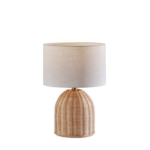 Bali Table Lamp Light Rattan by Adesso Furniture