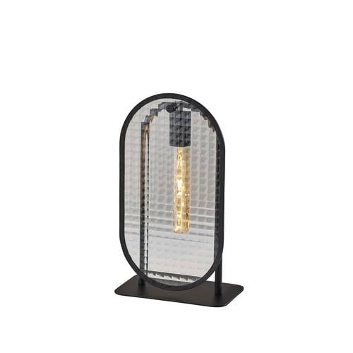 Landon Black Table Lantern by Adesso Furniture
