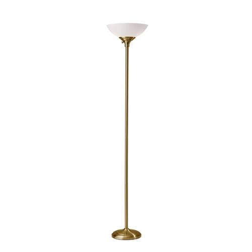 Glenn 300W Torchiere (Antique Brass) by Adesso Furniture