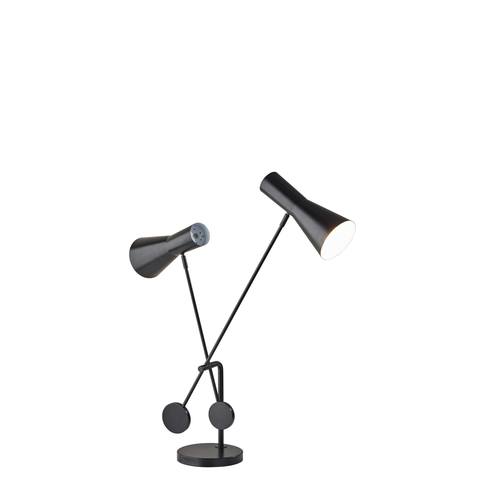 Bond Black Desk Lamp by Adesso Furniture
