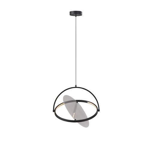 Orsa Black Led Pendant by Adesso Furniture