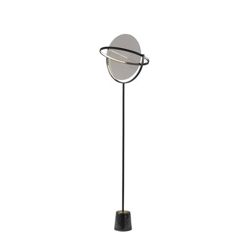 Orsa Black Led Floor Lamp by Adesso Furniture