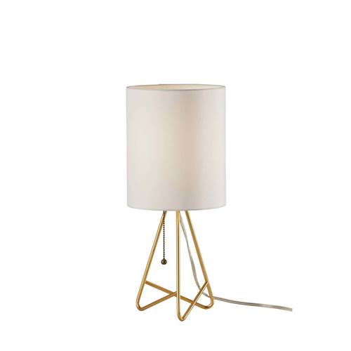 Nell Table Lamp Antique Brass by Adesso Furniture