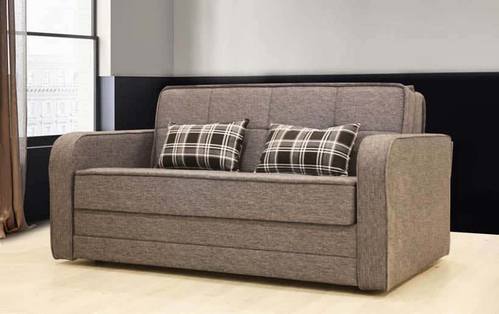 Lucy Gray Fabric Sofa Bed by Alpha Furniture