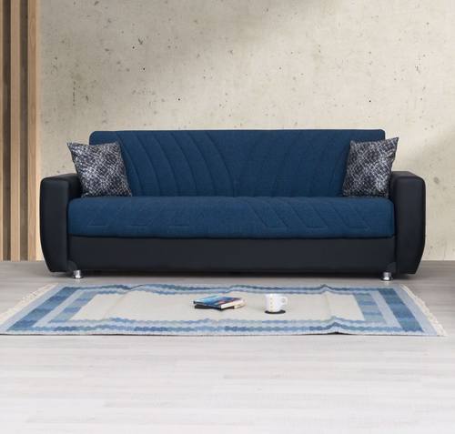 Futon Covers in Navy Blue, Grey, and Black American Living Furniture