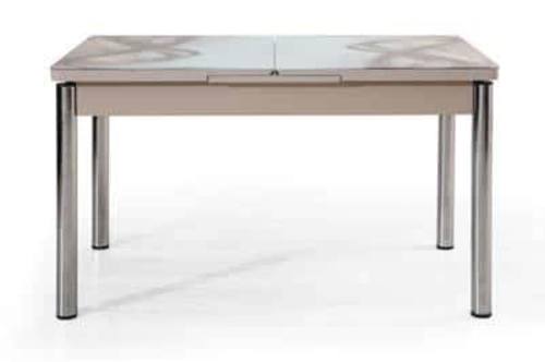 T/0002 Beige Wood Dining Table by Alpha Furniture
