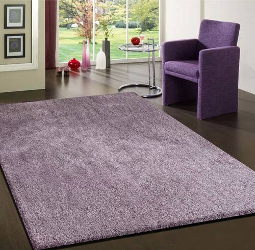 Lavender Shag Area Rug Fancy Collection by Amazing Rugs