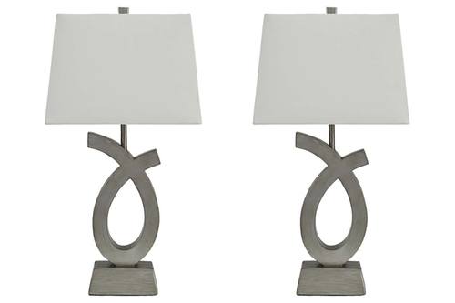 Amayeta Poly Table Lamp (Set of 2) by Ashley Furniture