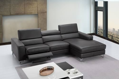 Ariana Premium Italian Leather Sectional by J&M Furniture