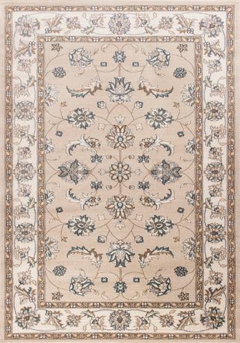 Avalon Beige/Ivory Mahal Area Rug by KAS Rugs