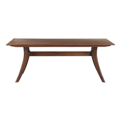 Moe's Florence Rectangular Dining Table Small Walnut Moe's Florence Rectangular Dining Table Small Walnut