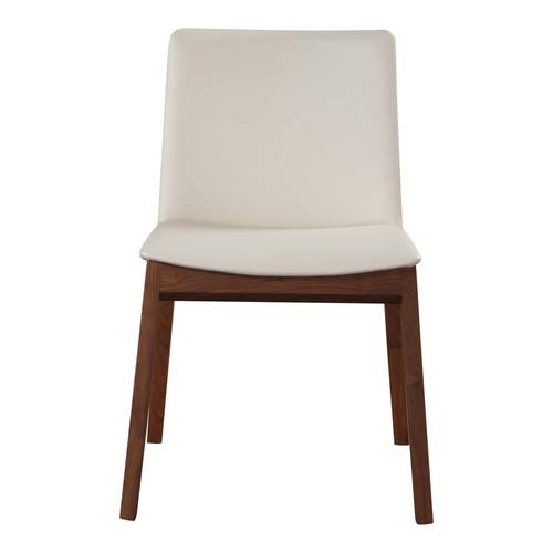Deco Dining Chair White Pvc (Set of 2) by Moe's Home Collection