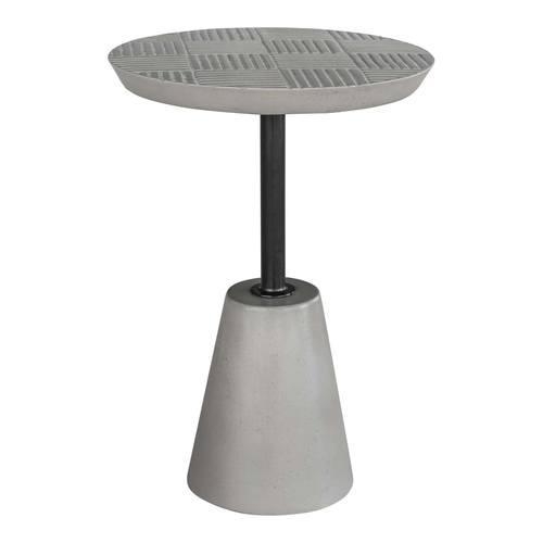 Foundation Outdoor Accent Table Grey by Moe's Home Collection