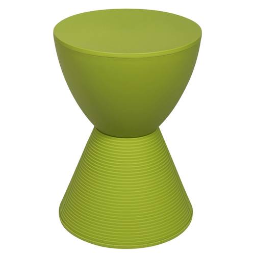 Boyd Modern Plastic Green Side Table by LeisureMod