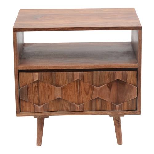 O2 Nightstand Brown by Moe's Home Collection