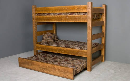 Trundle Bed by Viking Log Furniture