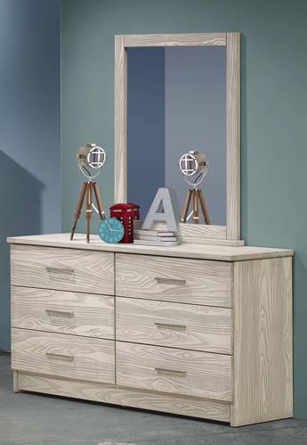 6 Drawer Double Dresser Birch by Innovations