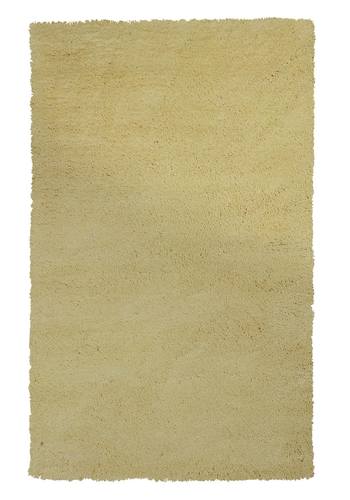 Bliss Canary Yellow Shag Area Rug by KAS Rugs