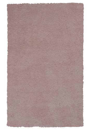 Bliss Rose Pink Shag Area Rug by KAS Rugs