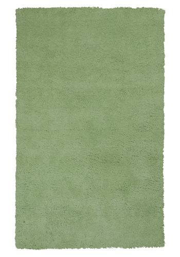Bliss Spearmint Green Shag Area Rug by KAS Rugs