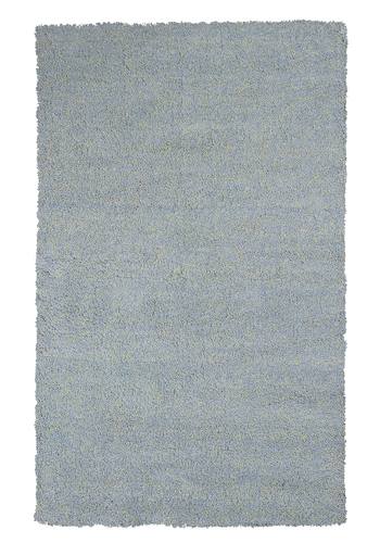 Bliss Blue Heather Shag Area Rug by KAS Rugs