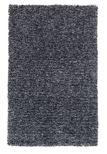 Bliss Black Heather Shag Area Rug by KAS Rugs