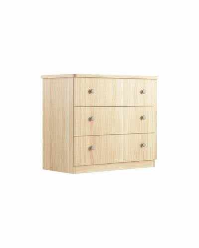 G-3 Wooden 3 Drawers Chest by Central Furniture Factory