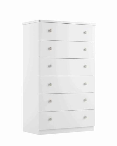G-6 Wooden 6 Drawers Chest by Central Furniture Factory