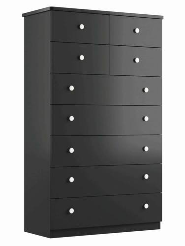 G-9 Wooden 9 Drawers Chest by Central Furniture Factory