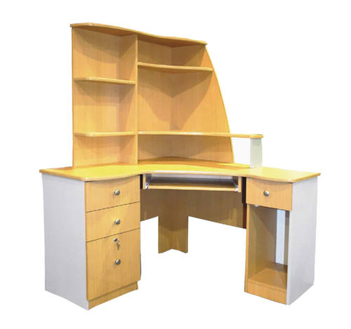 F-6 Wooden Computer Desk by Central Furniture Factory