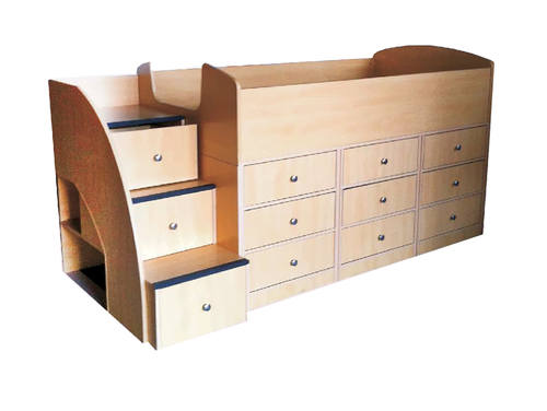 FH-77A Wooden Loft Bed by Central Furniture Factory