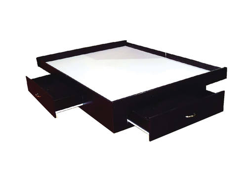 P-7 Wooden Platform Bed w/3 Drawers by Central Furniture Factory