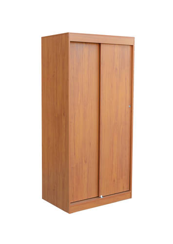 L-25 Wooden Wardrobe w/Sliding Doors by Central Furniture Factory