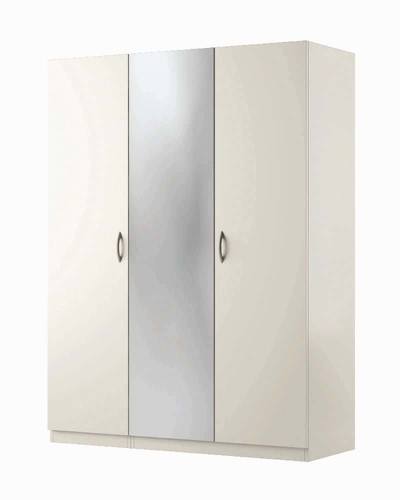 L-54M Wooden Wardrobe w/Full Mirror by Central Furniture Factory