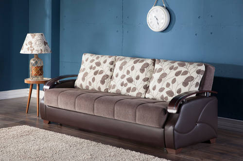 Costa Armoni Brown Sofa Bed by Bellona