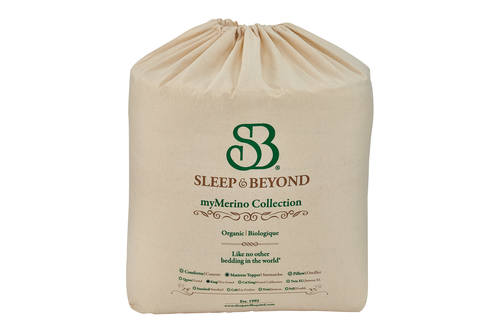 Organic Merino Wool Mattress Topper by Sleep & Beyond